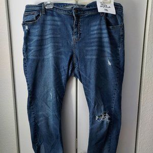 Old navy boyfriend jeans size 20